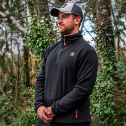 Guru 1/4 Zip Fleece Black